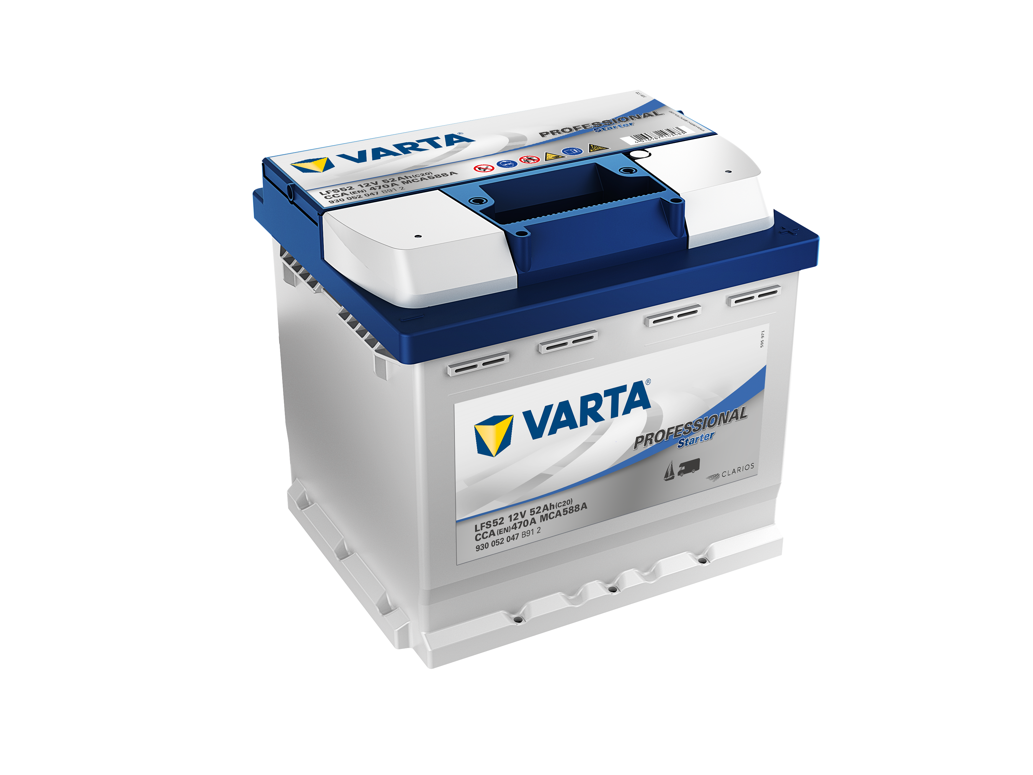 VARTA® Professional Starter-Batterien sind die ideale Wahl für kleine Boote mit In- oder Außenborder.