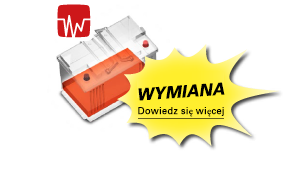 Czerwony kolor akumulatora oznacza konieczność wymiany